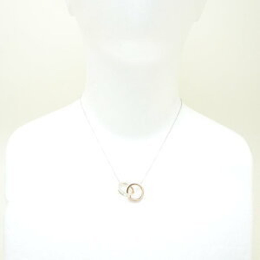 Tiffany Interlocking Circle Necklace Combination … - image 2